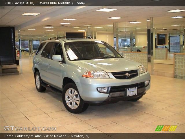 2003 Acura MDX  in Havasu Blue Metallic
