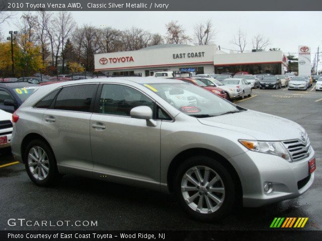 2010 Toyota Venza AWD in Classic Silver Metallic