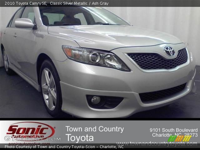 2010 Toyota Camry SE in Classic Silver Metallic