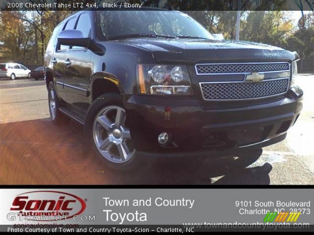 2008 Chevrolet Tahoe LTZ 4x4 in Black