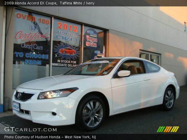 2009 Honda Accord EX Coupe in Taffeta White