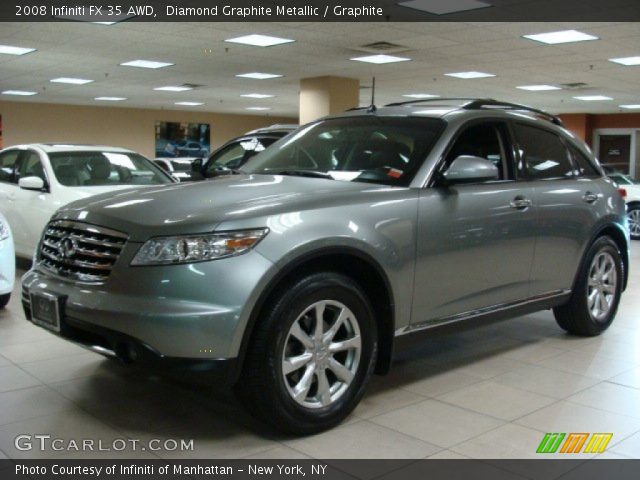 2008 Infiniti FX 35 AWD in Diamond Graphite Metallic