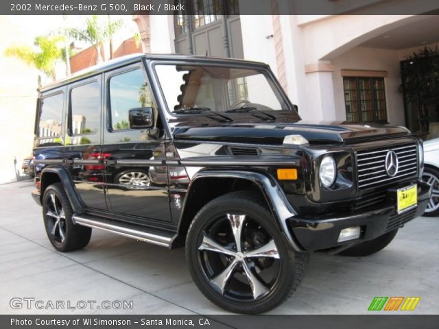 2002 Mercedes-Benz G 500 in Black