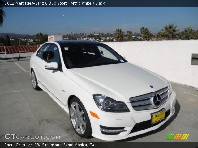 2012 Mercedes-Benz C 350 Sport in Arctic White