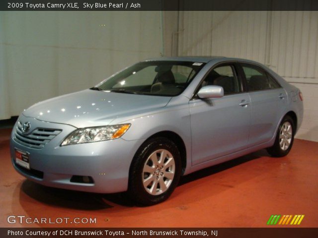 2009 Toyota Camry XLE in Sky Blue Pearl