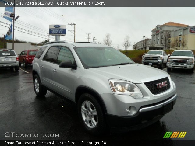 2009 GMC Acadia SLE AWD in Quicksilver Metallic