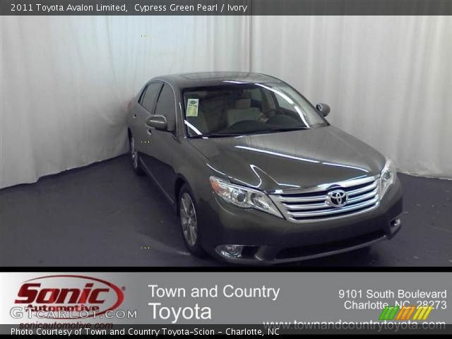 2011 Toyota Avalon Limited in Cypress Green Pearl