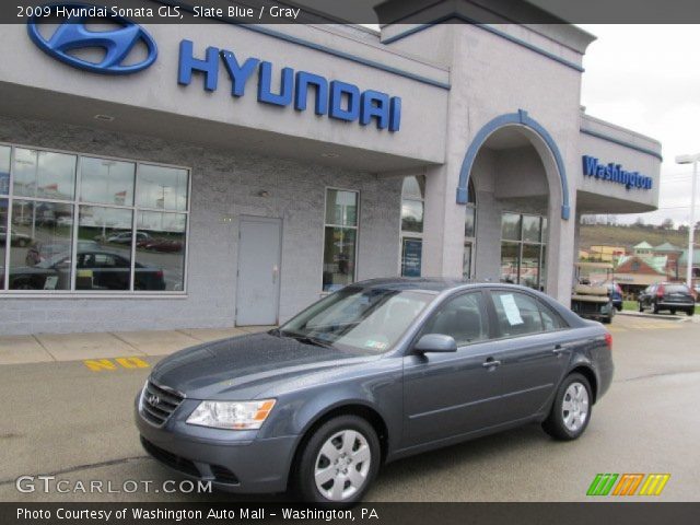 2009 Hyundai Sonata GLS in Slate Blue