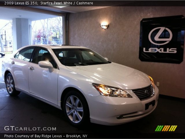 2009 Lexus ES 350 in Starfire Pearl White
