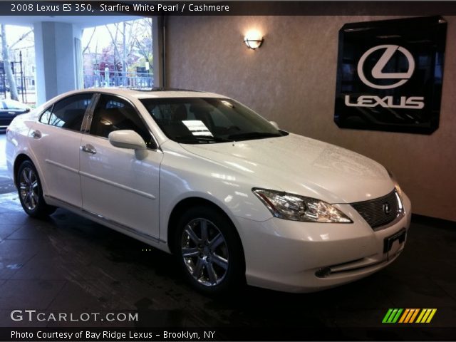 2008 Lexus ES 350 in Starfire White Pearl