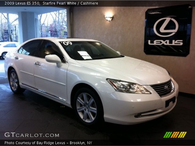 2009 Lexus ES 350 in Starfire Pearl White