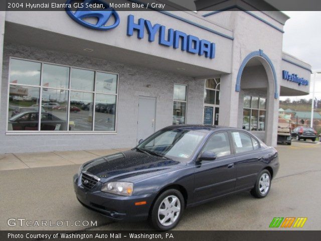 2004 Hyundai Elantra GLS Sedan in Moonlit Blue