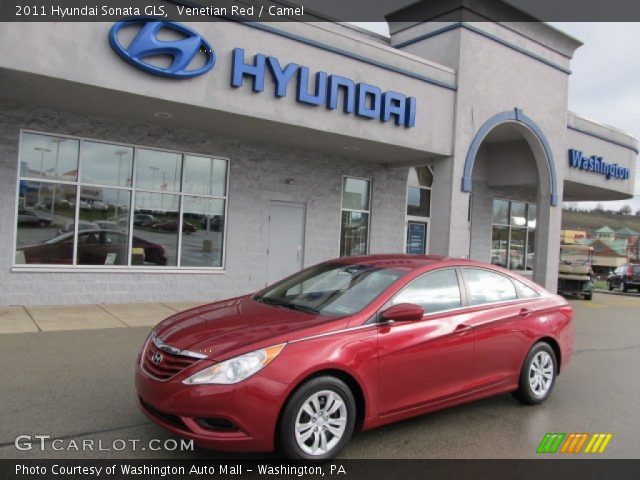 2011 Hyundai Sonata GLS in Venetian Red