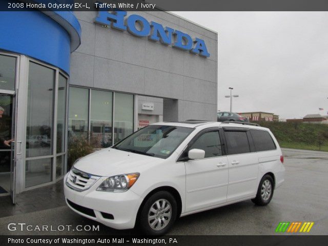 2008 Honda Odyssey EX-L in Taffeta White