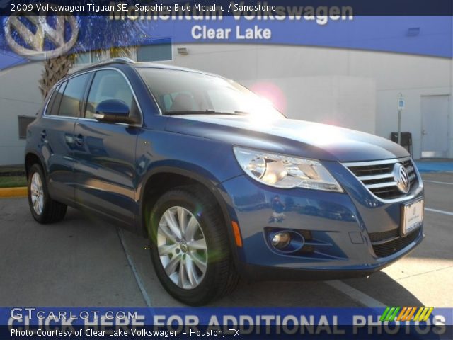 2009 Volkswagen Tiguan SE in Sapphire Blue Metallic