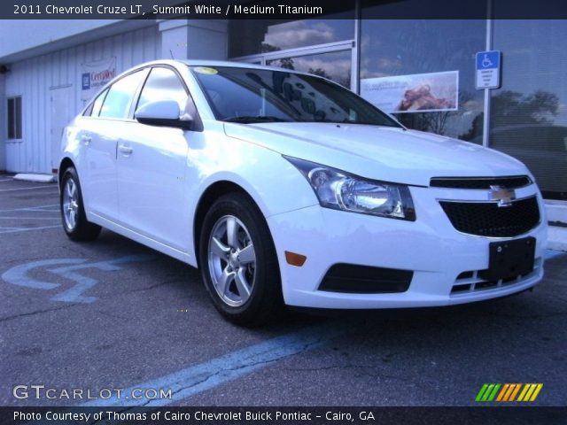 2011 Chevrolet Cruze LT in Summit White
