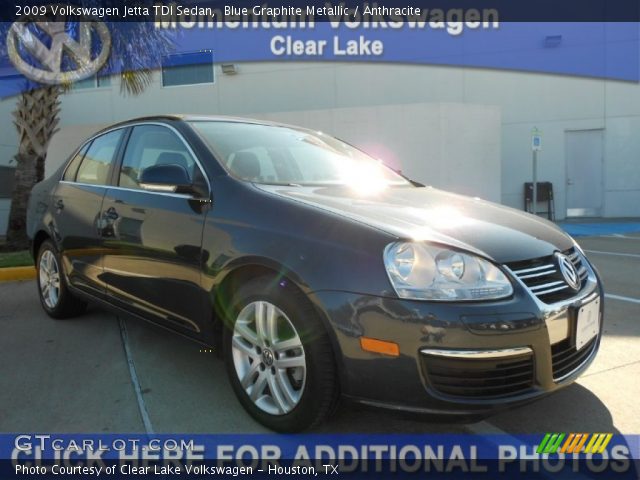2009 Volkswagen Jetta TDI Sedan in Blue Graphite Metallic