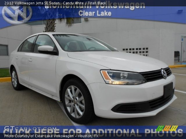 2012 Volkswagen Jetta SE Sedan in Candy White
