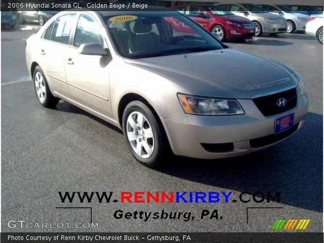 2006 Hyundai Sonata GL in Golden Beige