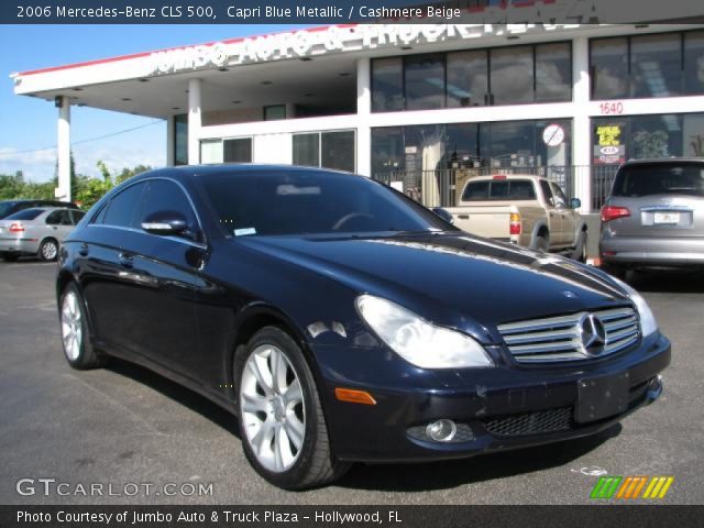 2006 Mercedes-Benz CLS 500 in Capri Blue Metallic