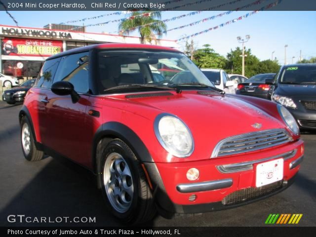 2004 Mini Cooper Hardtop in Chili Red