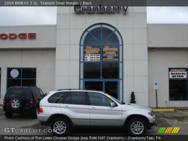 2004 BMW X5 3.0i in Titanium Silver Metallic