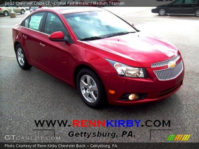 2012 Chevrolet Cruze LT in Crystal Red Metallic