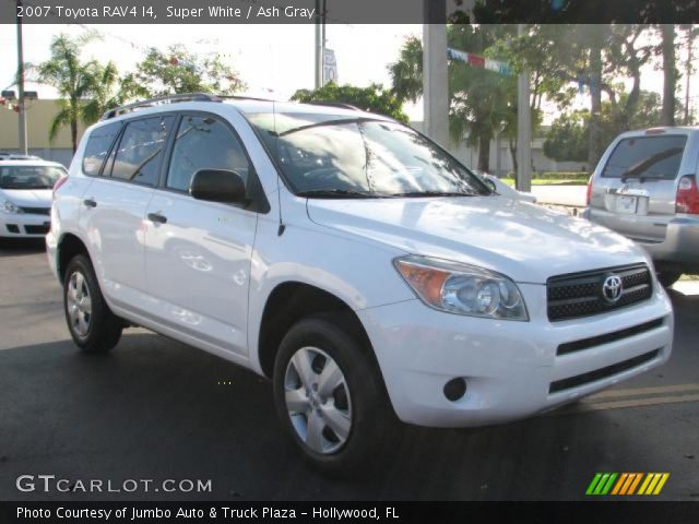 2007 Toyota RAV4 I4 in Super White