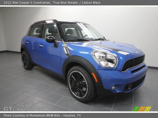 2012 Mini Cooper S Countryman in True Blue Metallic
