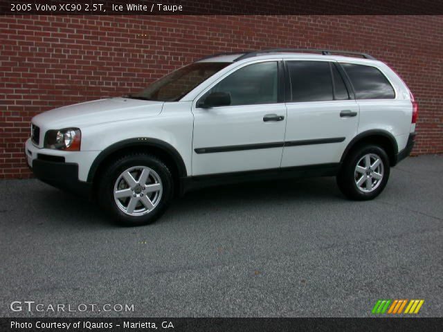 2005 Volvo XC90 2.5T in Ice White