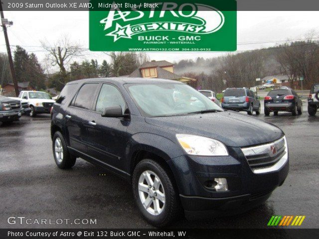 2009 Saturn Outlook XE AWD in Midnight Blue