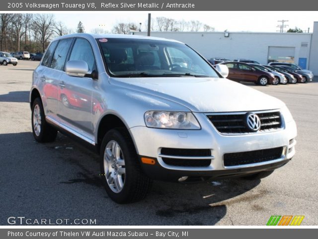 2005 Volkswagen Touareg V8 in Reflex Silver Metallic