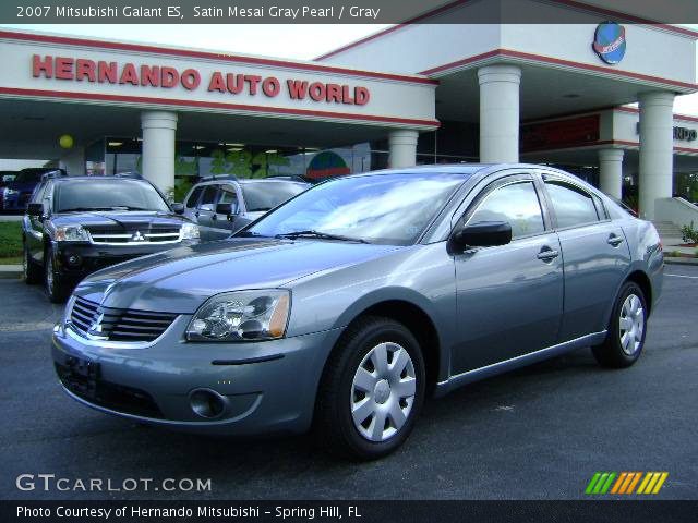 2007 Mitsubishi Galant ES in Satin Mesai Gray Pearl