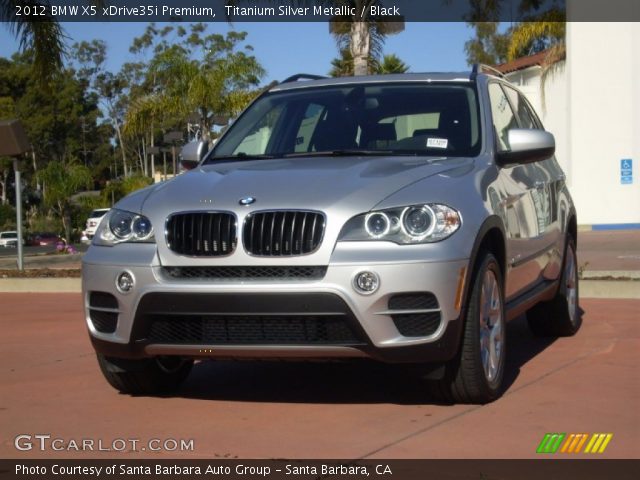 2012 BMW X5 xDrive35i Premium in Titanium Silver Metallic