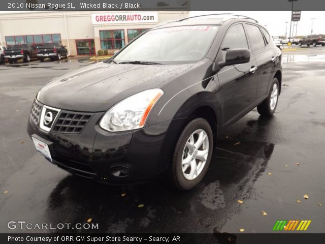 2010 Nissan Rogue SL in Wicked Black