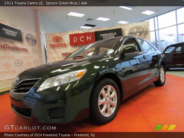 2011 Toyota Camry LE in Spruce Green Mica