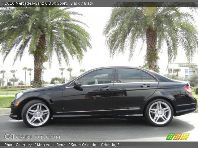 2010 Mercedes-Benz C 300 Sport in Black