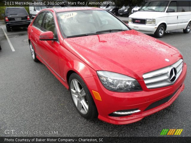 2011 Mercedes-Benz C 300 Sport in Mars Red