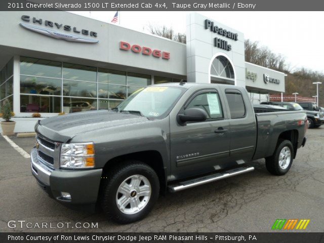 2011 Chevrolet Silverado 1500 LT Extended Cab 4x4 in Taupe Gray Metallic