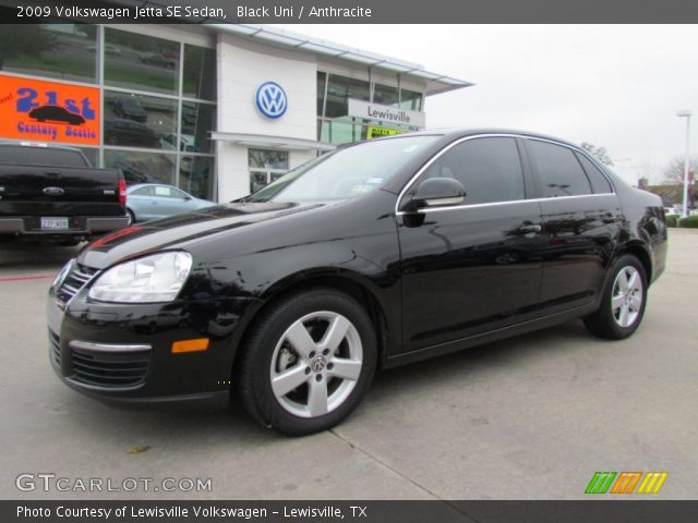 2009 Volkswagen Jetta SE Sedan in Black Uni