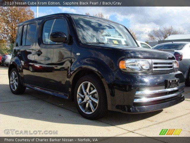 2010 Nissan Cube Krom Edition in Sapphire Black Pearl
