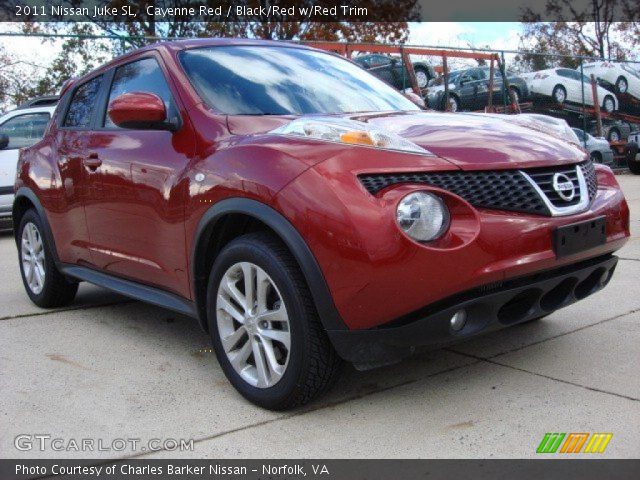 2011 Nissan Juke SL in Cayenne Red