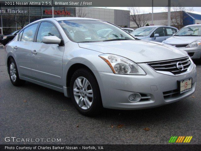 2011 Nissan Altima 2.5 S in Brilliant Silver