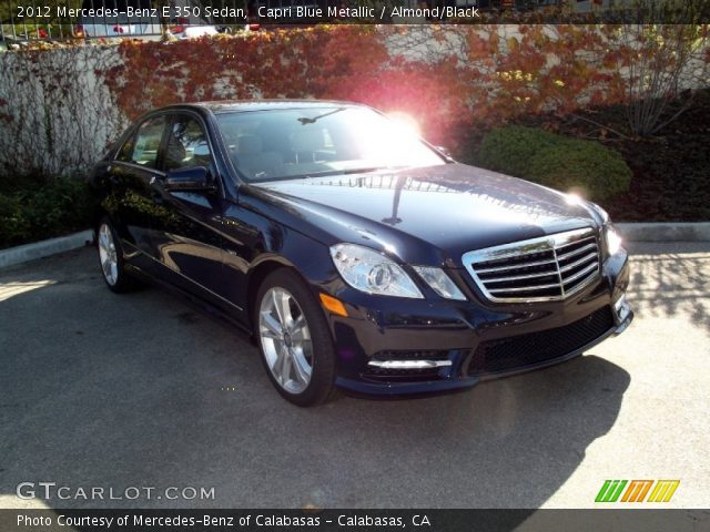 2012 Mercedes-Benz E 350 Sedan in Capri Blue Metallic