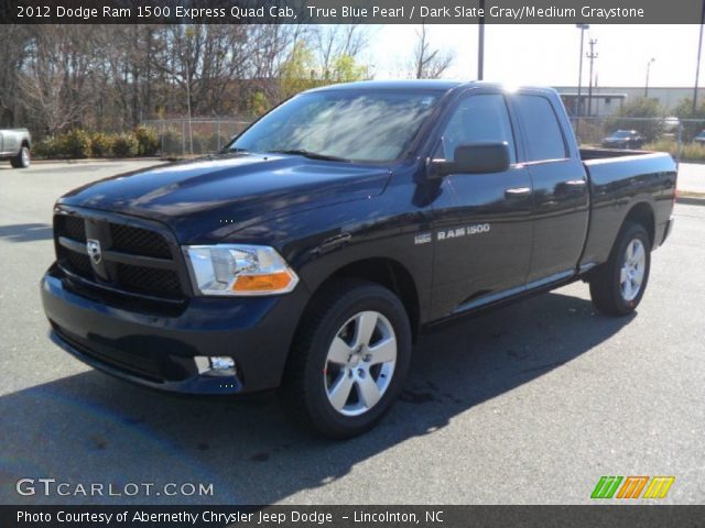 2012 Dodge Ram 1500 Express Quad Cab in True Blue Pearl