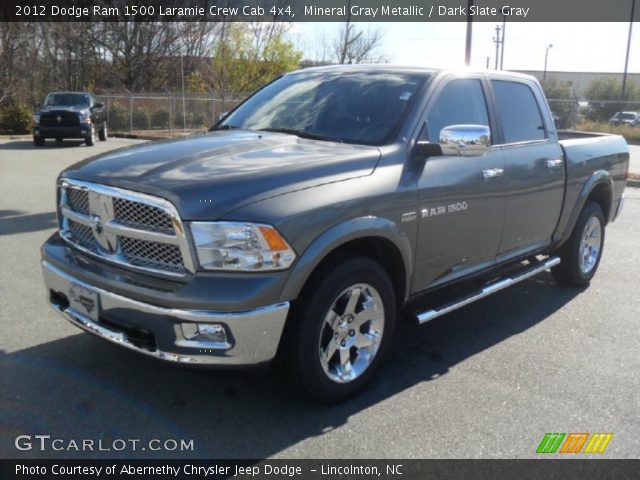 2012 Dodge Ram 1500 Laramie Crew Cab 4x4 in Mineral Gray Metallic