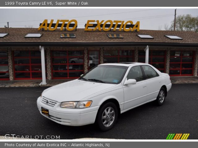 1999 Toyota Camry LE V6 in Super White