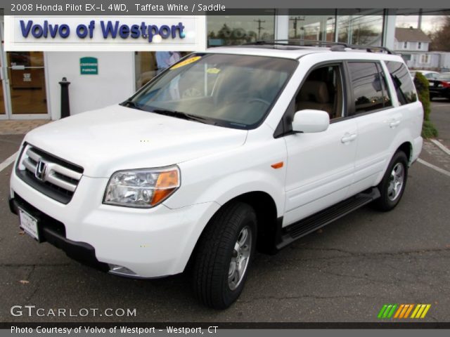 2008 Honda Pilot EX-L 4WD in Taffeta White