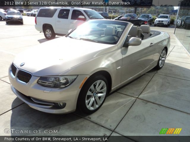 2012 BMW 3 Series 328i Convertible in Orion Silver Metallic