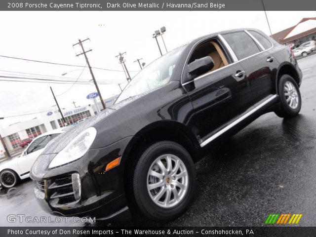2008 Porsche Cayenne Tiptronic in Dark Olive Metallic